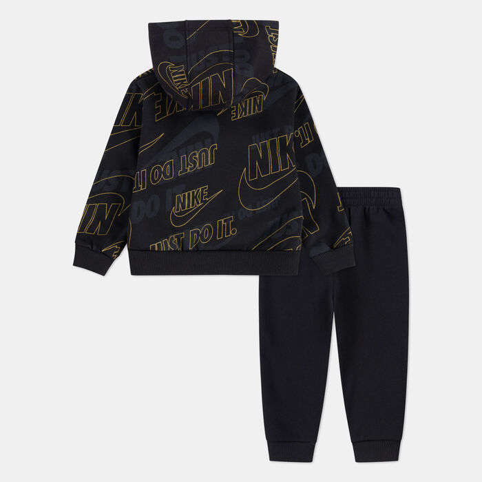 Nike Kids' Lightweight Fleece Set Black Nike Kids' Lightweight Fleece Set Black image number 1
