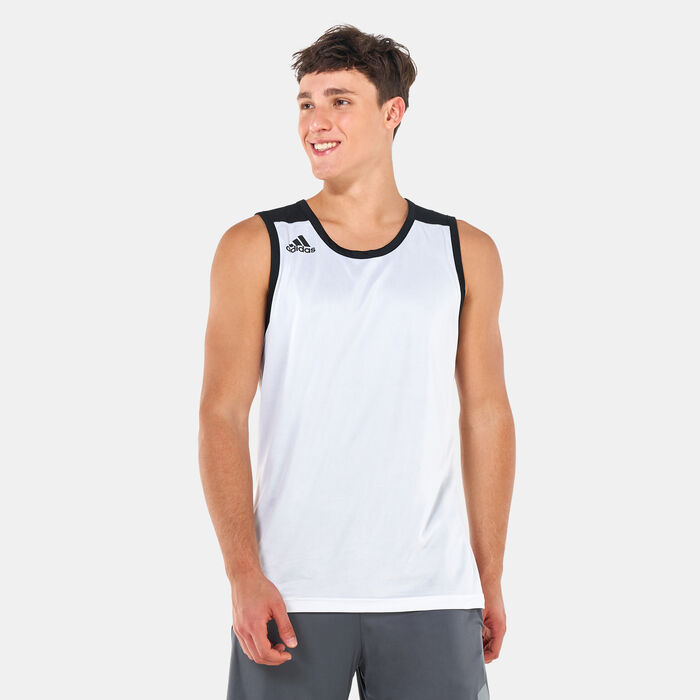 adidas Men's 3G Speed Reversible Jersey Black adidas Men's 3G Speed Reversible Jersey Black image number 3