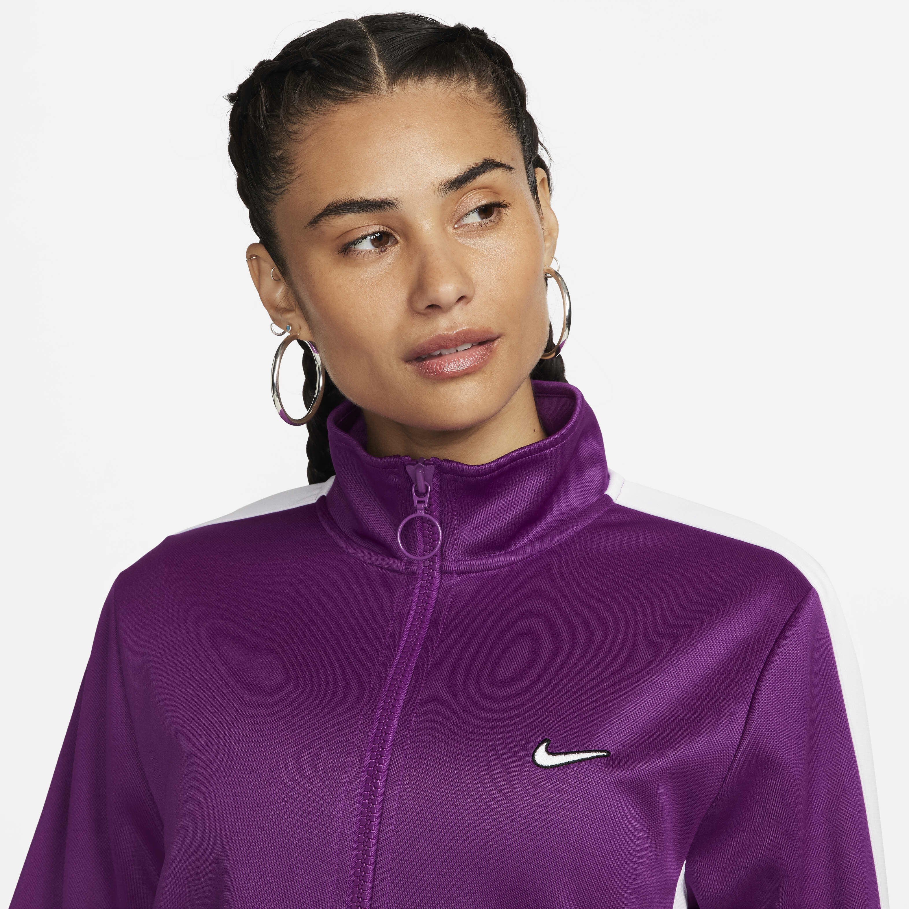 nike jackets purple
