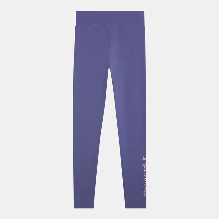 PUMA Kids' Class Leggings Blue PUMA Kids' Class Leggings Blue image number 1