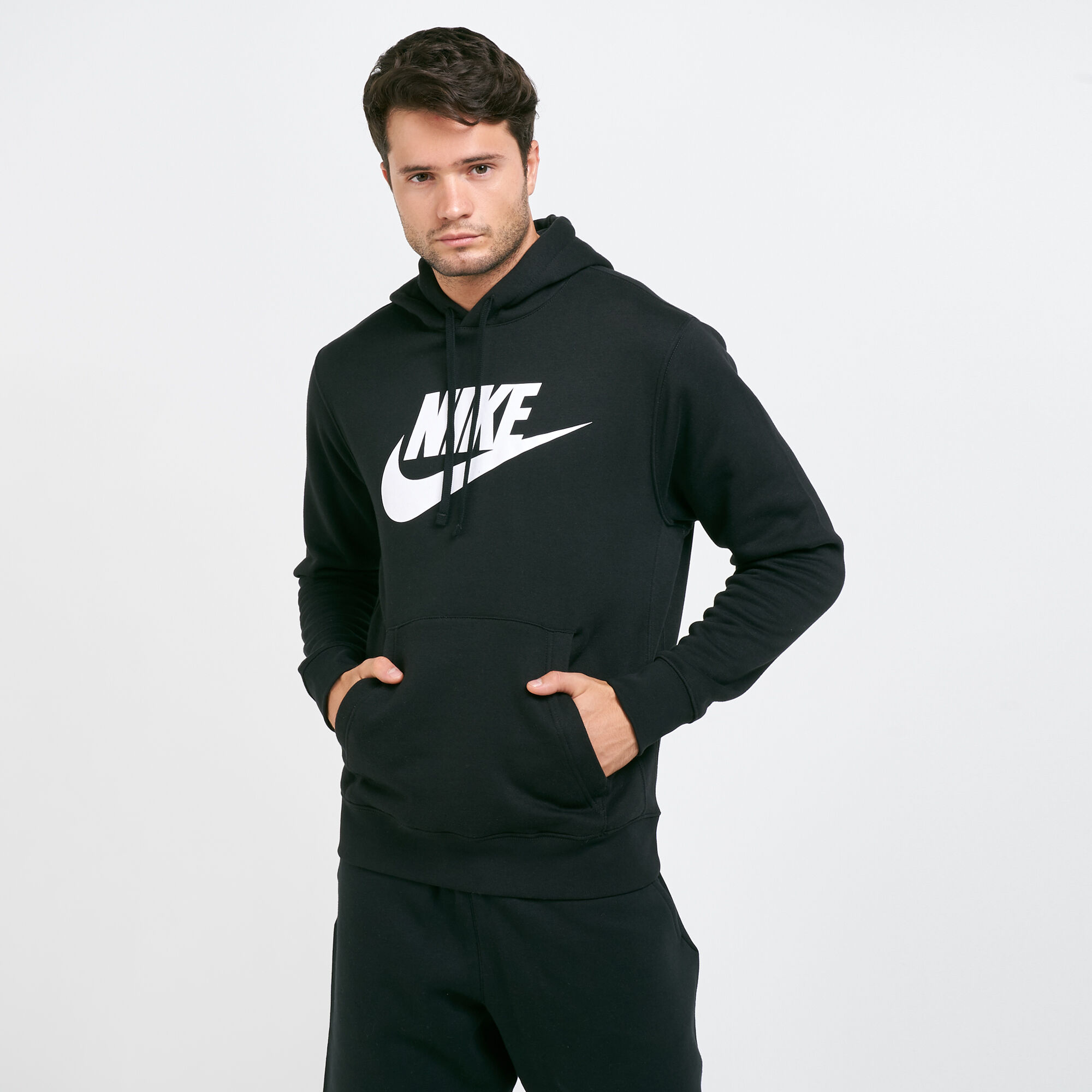 Men s Sportswear Club Fleece Hoodie Black Nike in KSA SSS