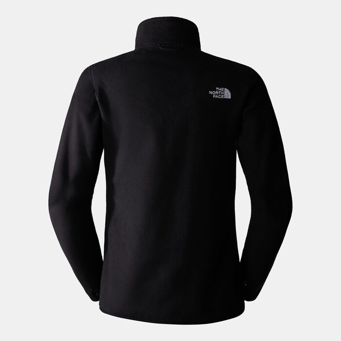 The North Face Women's 100 Glacier Full-Zip Fleece Jacket Black The North Face Women's 100 Glacier Full-Zip Fleece Jacket Black image number 1
