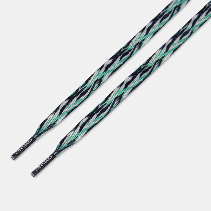 TUBELACES Camo Print Shoelaces Multi-Color TUBELACES Camo Print Shoelaces Multi-Color image number 0