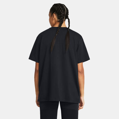 Under Armour Women's Campus Logo T-Shirt Black