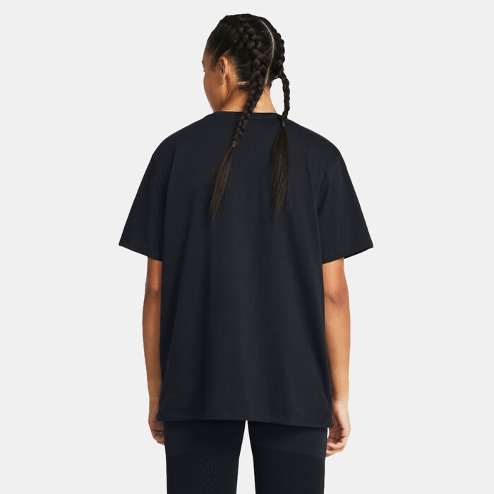 Under Armour Women's Campus Logo T-Shirt Black image number 1