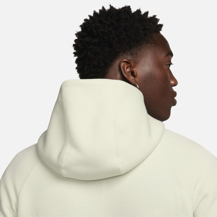 Nike Men's Sportswear Tech Fleece Windrunner Full-Zip Hoodie Ivory image number 8