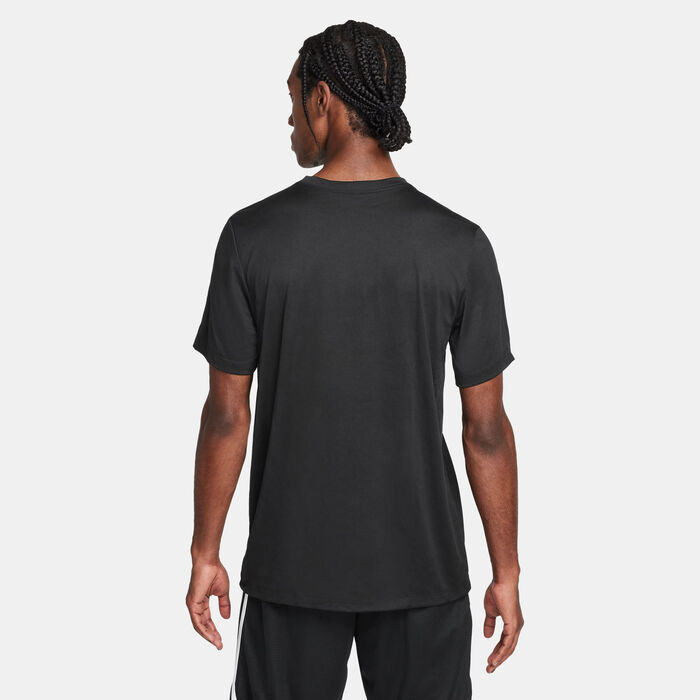 Nike Men's Dri-FIT Basketball T-Shirt Black Nike Men's Dri-FIT Basketball T-Shirt Black image number 1