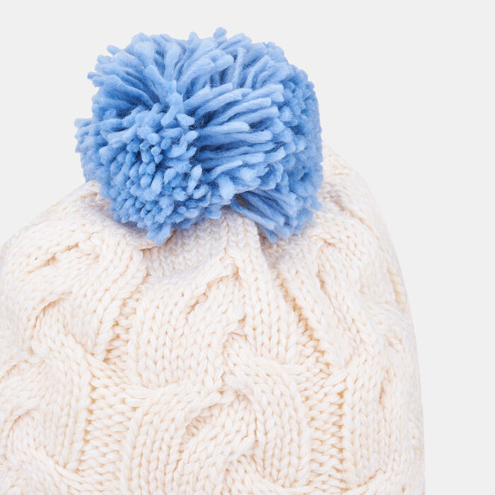 adidas Originals Trefoil Beanie White adidas Originals Trefoil Beanie White image number 2