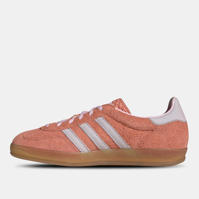 adidas Men's Gazelle Indoor Shoes Pink image number 2