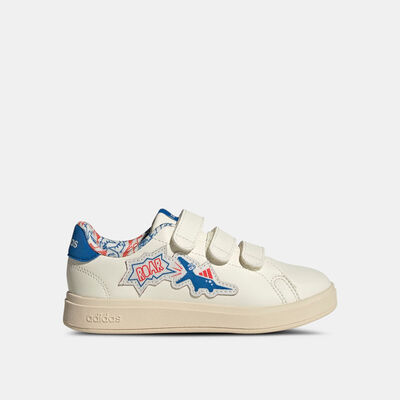 adidas Kids' Advantage 2.0 Dino Shoes White adidas Kids' Advantage 2.0 Dino Shoes White