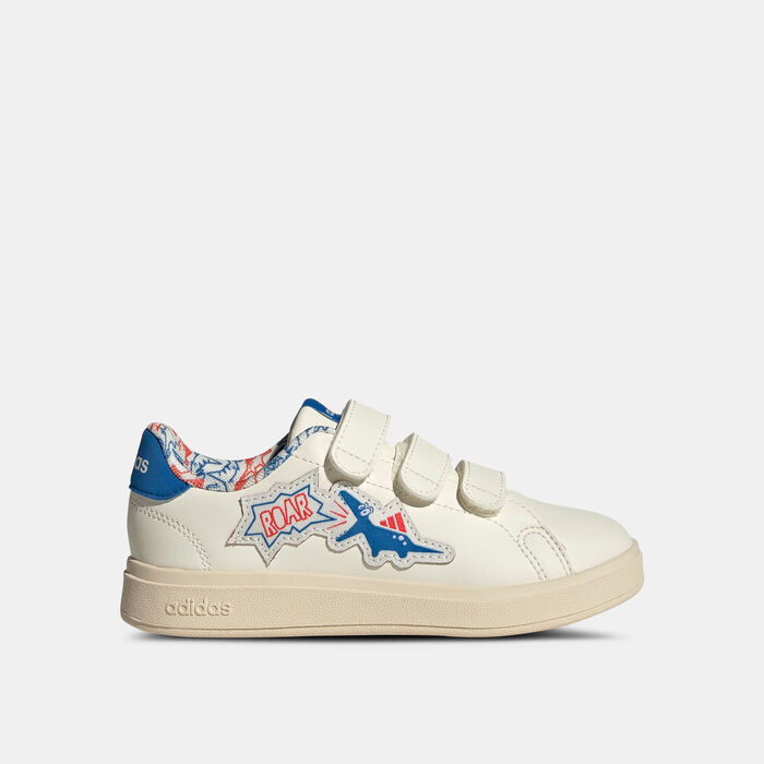 adidas Kids' Advantage 2.0 Dino Shoes White adidas Kids' Advantage 2.0 Dino Shoes White image number 0