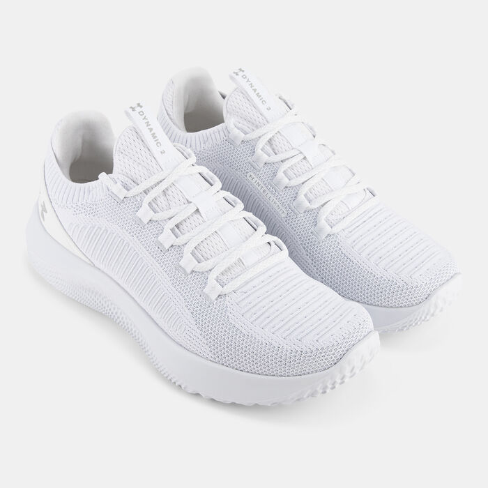 Under Armour Men's Dynamic 2 Training Shoes White Under Armour Men's Dynamic 2 Training Shoes White image number 1