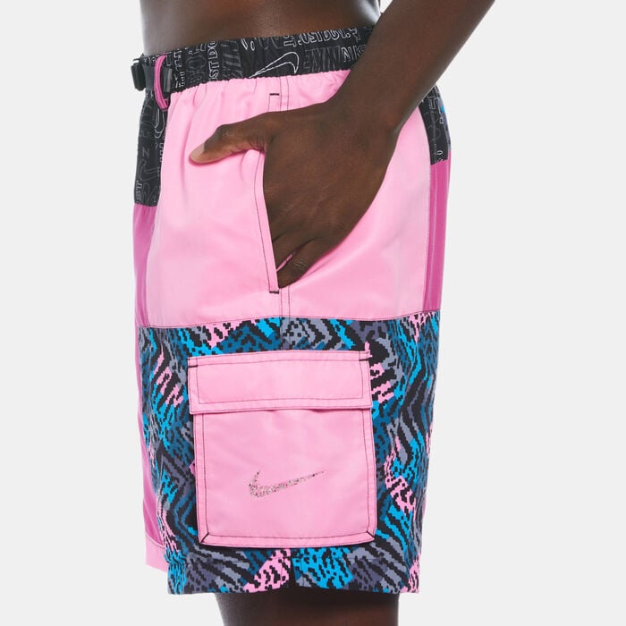 Nike Swim Men's Volley Swimming Shorts Multi-Color Nike Swim Men's Volley Swimming Shorts Multi-Color image number 3