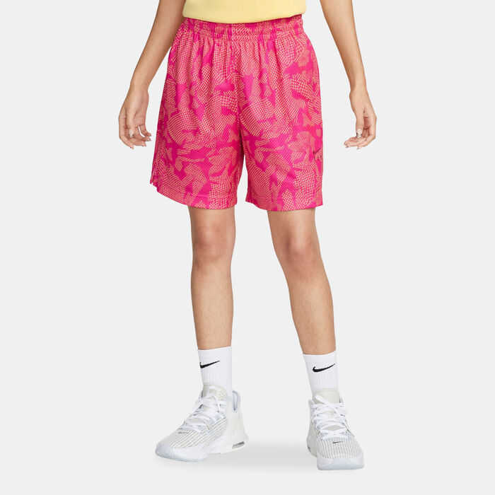 Nike Women's Swoosh Fly Dri-FIT Basketball Shorts Pink Nike Women's Swoosh Fly Dri-FIT Basketball Shorts Pink image number 0