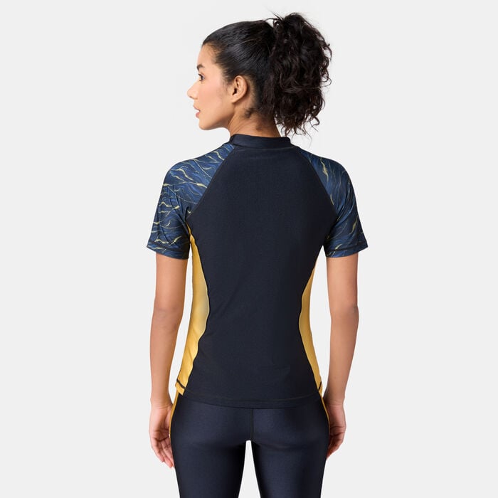 COEGA Women's Swimming Rashguard Black COEGA Women's Swimming Rashguard Black image number 1