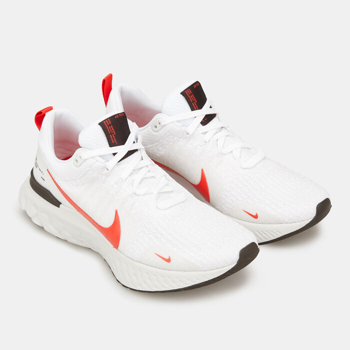 Nike Men's React Infinity 3 Road Running Shoe White Nike Men's React Infinity 3 Road Running Shoe White image number 2