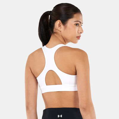 Under Armour Women's Mid-Support Training Sports Bra White
