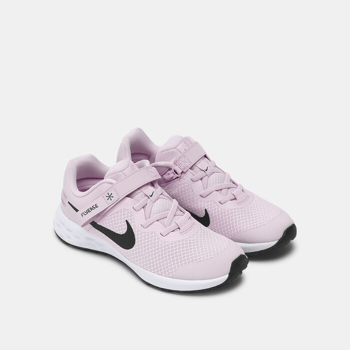 Nike Kids' Revolution 6 FlyEase Shoes Pink Nike Kids' Revolution 6 FlyEase Shoes Pink image number 1