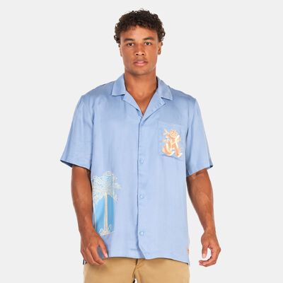 adidas Originals Men's Graphic Glide Shirt Blue