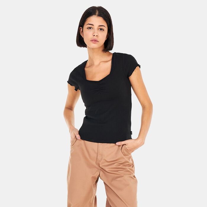 Vans Women's Lydia T-Shirt Black Vans Women's Lydia T-Shirt Black image number 0