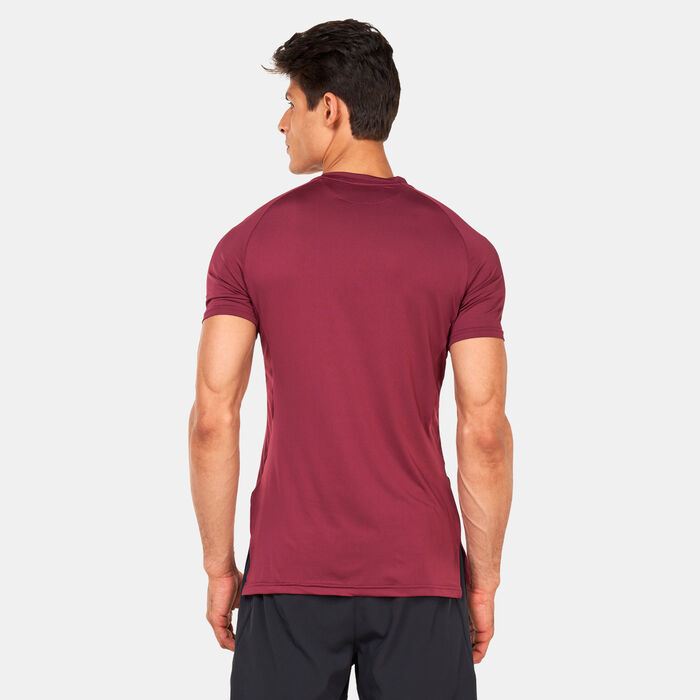 SQUATWOLF Men's Limitless Razor T-Shirt Red SQUATWOLF Men's Limitless Razor T-Shirt Red image number 1