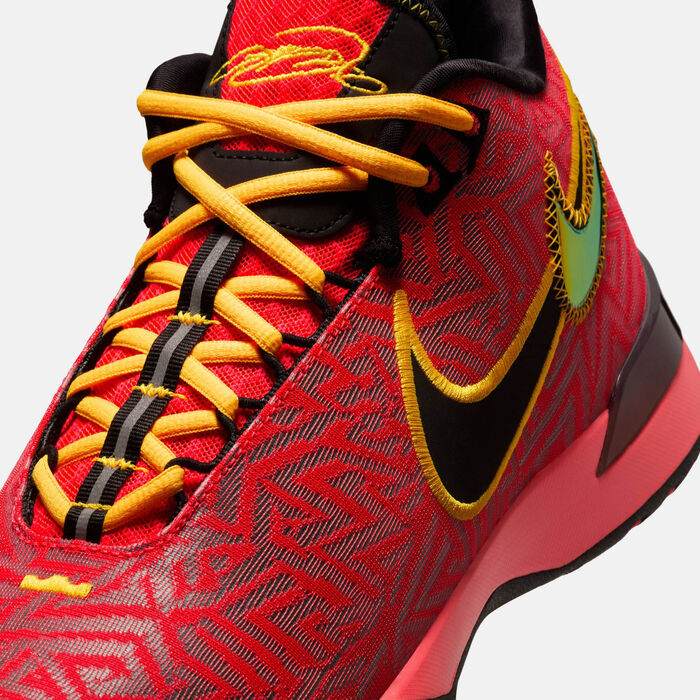 Nike LeBron NXXT Genisus Basketball Shoes Red Nike LeBron NXXT Genisus Basketball Shoes Red image number 4
