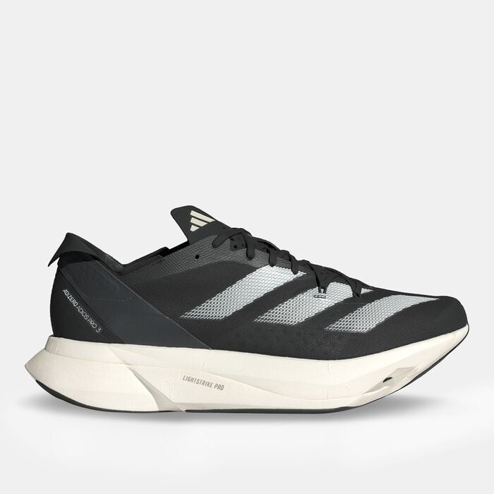 adidas Mens Adizero Adios Pro 3 Running Shoes Black adidas Mens Adizero Adios Pro 3 Running Shoes Black image number 0