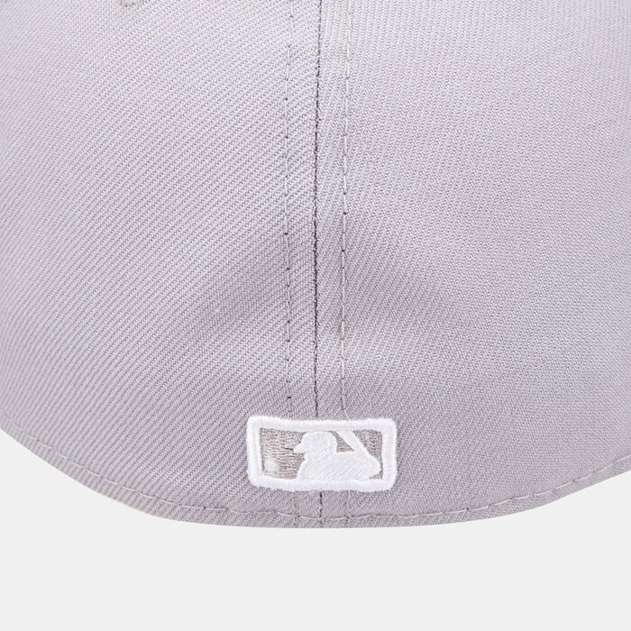 New Era Men's Los Angeles Dodgers Essential 59Fifty Cap Grey New Era Men's Los Angeles Dodgers Essential 59Fifty Cap Grey image number 1