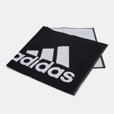 adidas Logo Small Towel Black