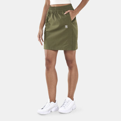 adidas Originals Women's Always Original Snap Button Skirt Green