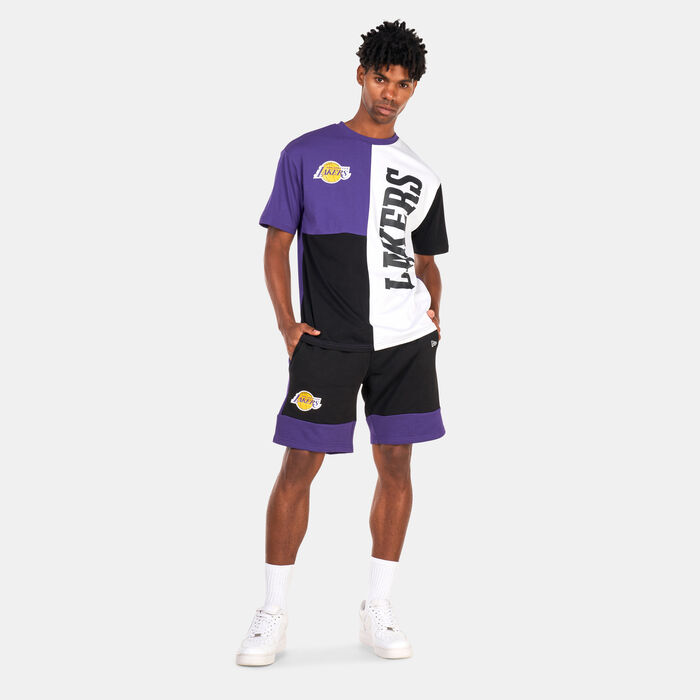 New Era Men's LA Lakers NBA T-Shirt Purple New Era Men's LA Lakers NBA T-Shirt Purple image number 2