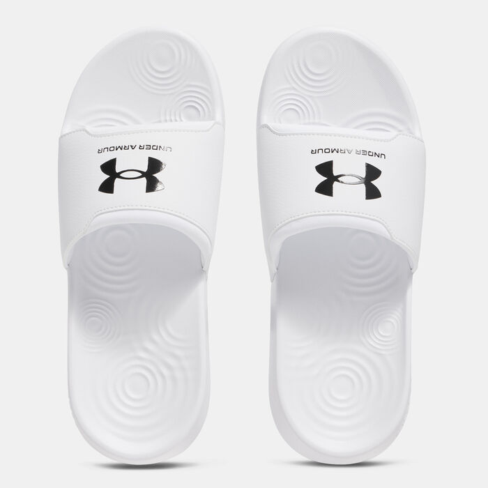 Under Armour Women's Ignite Select Slides White image number 4