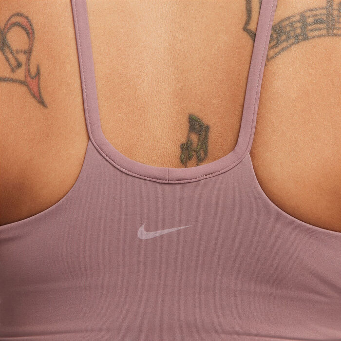Nike Women's Zenvy Dri-FIT Tank Top Pink Nike Women's Zenvy Dri-FIT Tank Top Pink image number 3