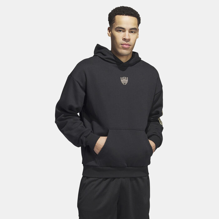 adidas Men's D.O.N. Select Hoodie Black adidas Men's D.O.N. Select Hoodie Black image number 0