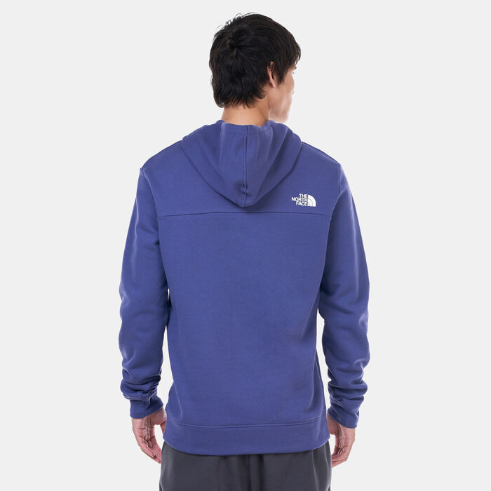 The North Face Men's Half Dome Pullover Hoodie Blue The North Face Men's Half Dome Pullover Hoodie Blue image number 1