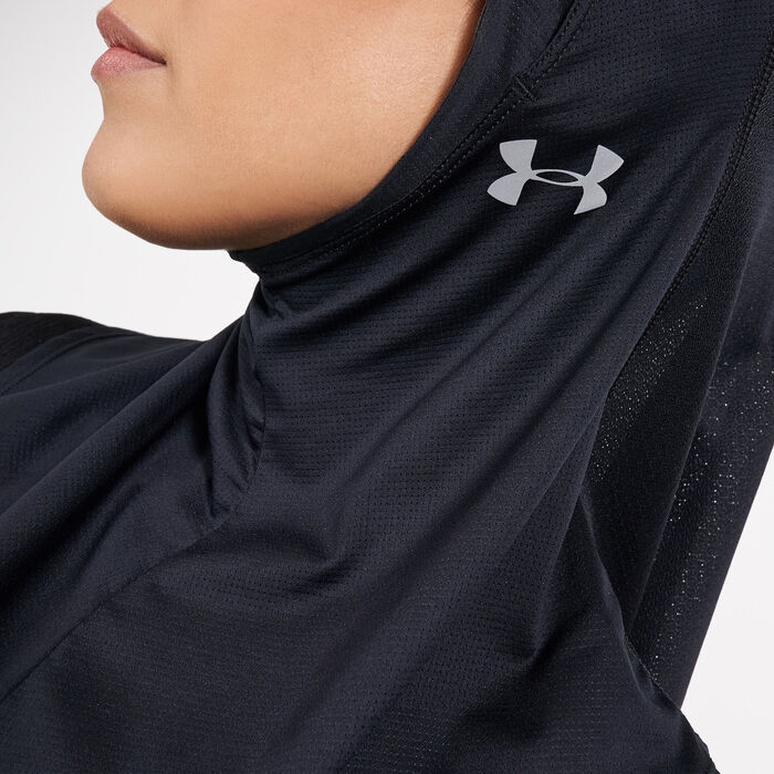 Under Armour Women's UA Sport Hijab Black Under Armour Women's UA Sport Hijab Black image number 2