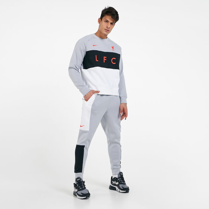 Nike Men's Liverpool F.C. Sportswear Sweatshirt Grey Nike Men's Liverpool F.C. Sportswear Sweatshirt Grey image number 2