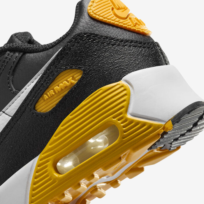 Nike Kids' Air Max 90 LTR Shoes Black Nike Kids' Air Max 90 LTR Shoes Black image number 7