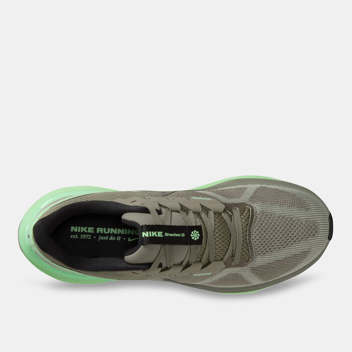 Nike Men's Structure 25 Road Running Shoes Grey Nike Men's Structure 25 Road Running Shoes Grey image number 3