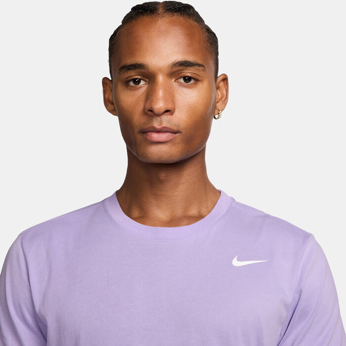 Nike Men's Dri-FIT Training T-Shirt Purple Nike Men's Dri-FIT Training T-Shirt Purple image number 2