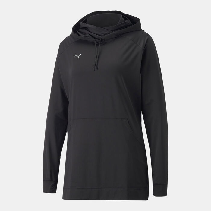 PUMA Women's Modest Activewear Training Hoodie Black PUMA Women's Modest Activewear Training Hoodie Black image number 0