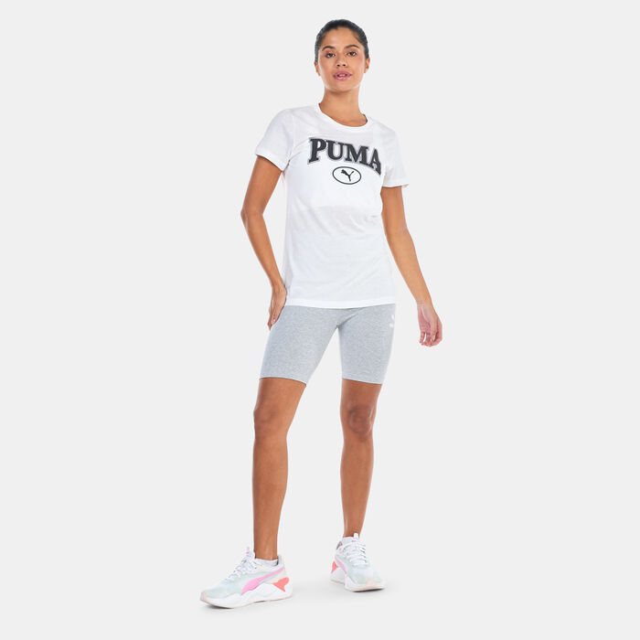 PUMA Women's SQUAD Graphic T-Shirt White PUMA Women's SQUAD Graphic T-Shirt White image number 2