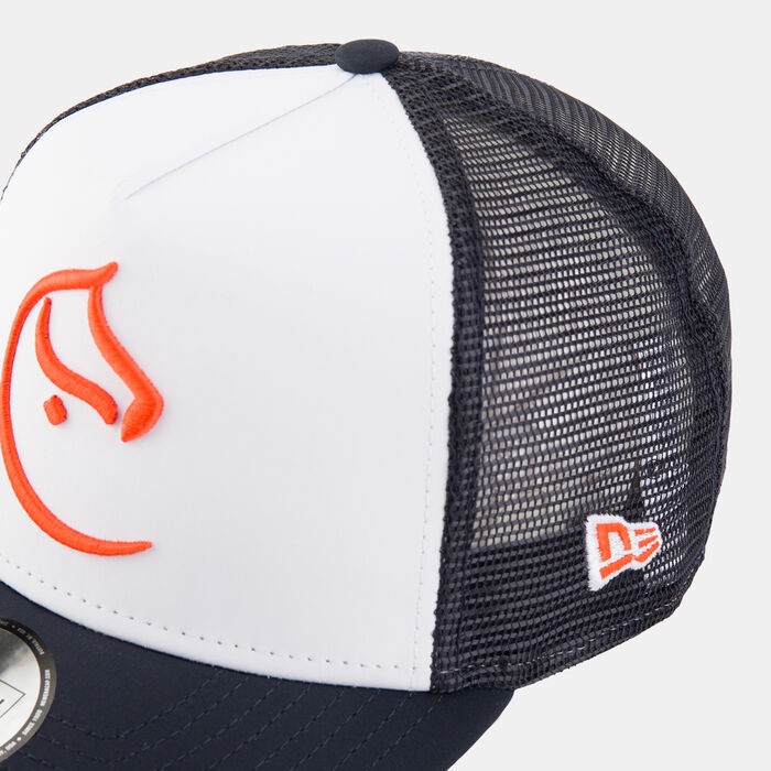 New Era Men's MAB Horse Racing E-Frame Trucker Cap White New Era Men's MAB Horse Racing E-Frame Trucker Cap White image number 2