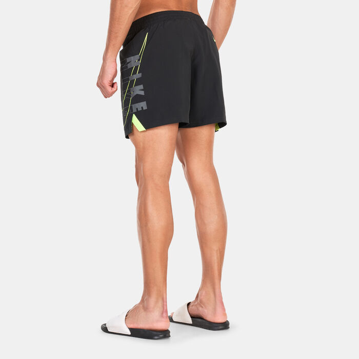 Nike Swim Men's Swim 5-Inch Volley Shorts Blue Nike Swim Men's Swim 5-Inch Volley Shorts Blue image number 1