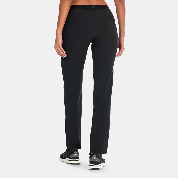 adidas Women's Terrex Liteflex Hiking Tracksuit Pants Black adidas Women's Terrex Liteflex Hiking Tracksuit Pants Black image number 1