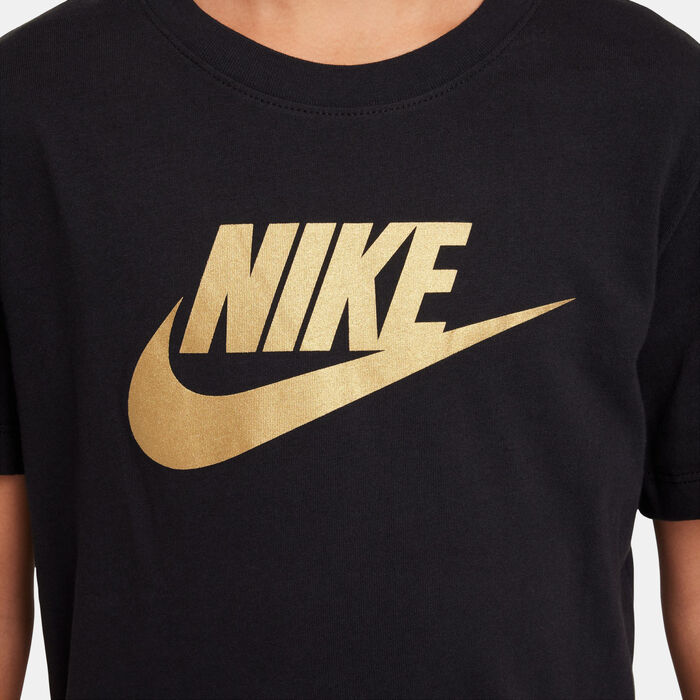Nike Kids' Sportswear T-Shirt (Older Kids) Black image number 4