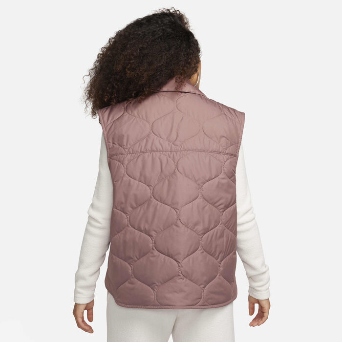 Nike Women's Sportswear Essential Gilet Green Nike Women's Sportswear Essential Gilet Green image number 1