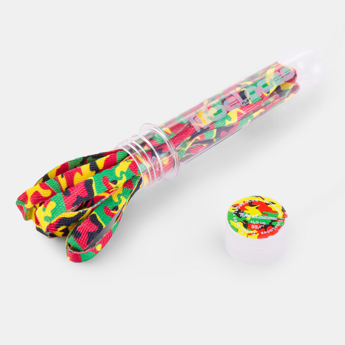 TUBELACES Flat Shoelaces (5 Pieces) Multi-Color image number 2