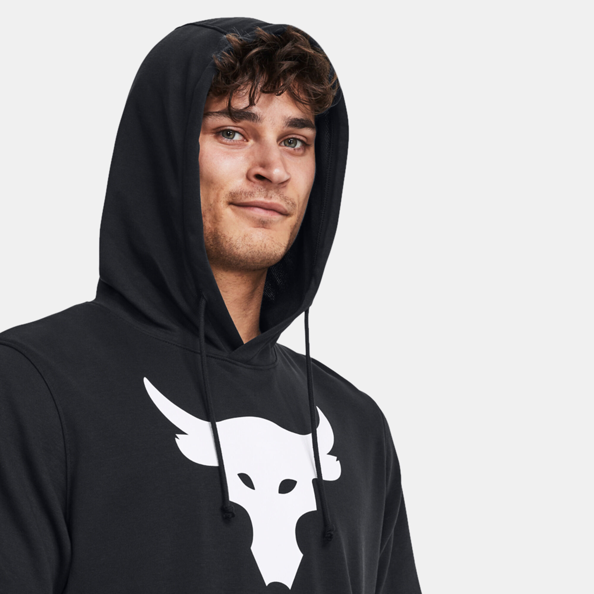 The rock under armour sweatshirt top