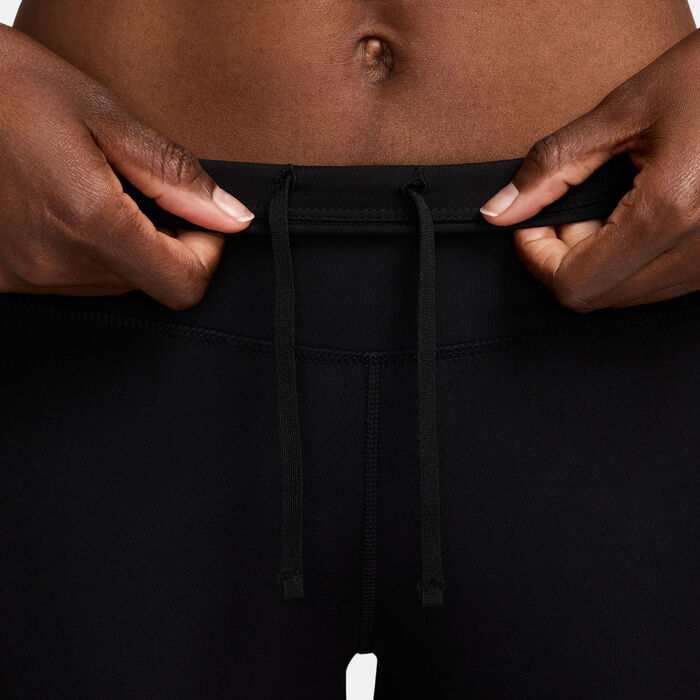 Nike Women's Fast 7/8 Running Leggings Black image number 2